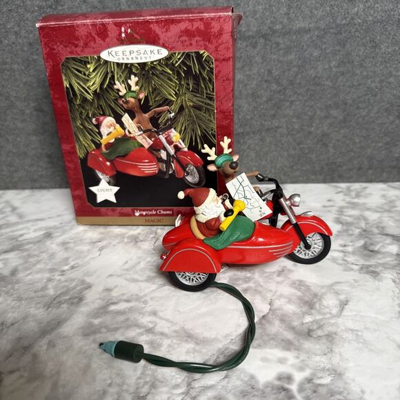 Vintage 1980's Hallmark Keepsake Christmas Ornament Lot of 13 Mouse Seal Elf Sno - Picture 12 of 12